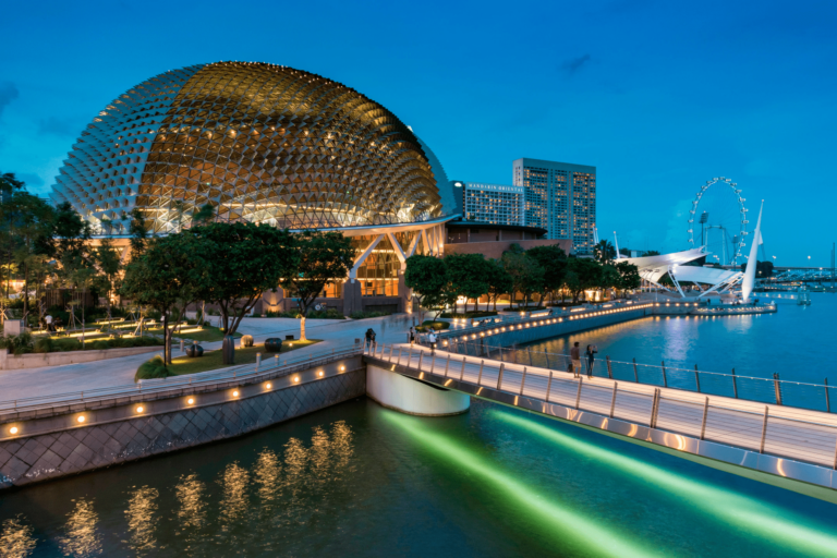 Full view of Esplanade - Theatres On The Bay.